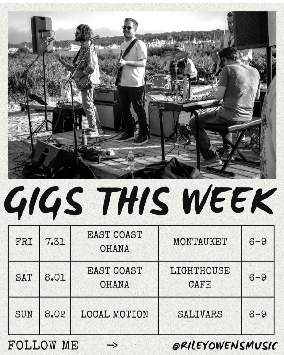 Flyer for East Coast Ohana at The Lighthouse Café