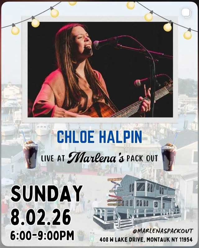 Flyer for Chloe Halpin at Marlena's Pack Out (Liar's)