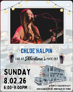 Chloe Halpin in Montauk