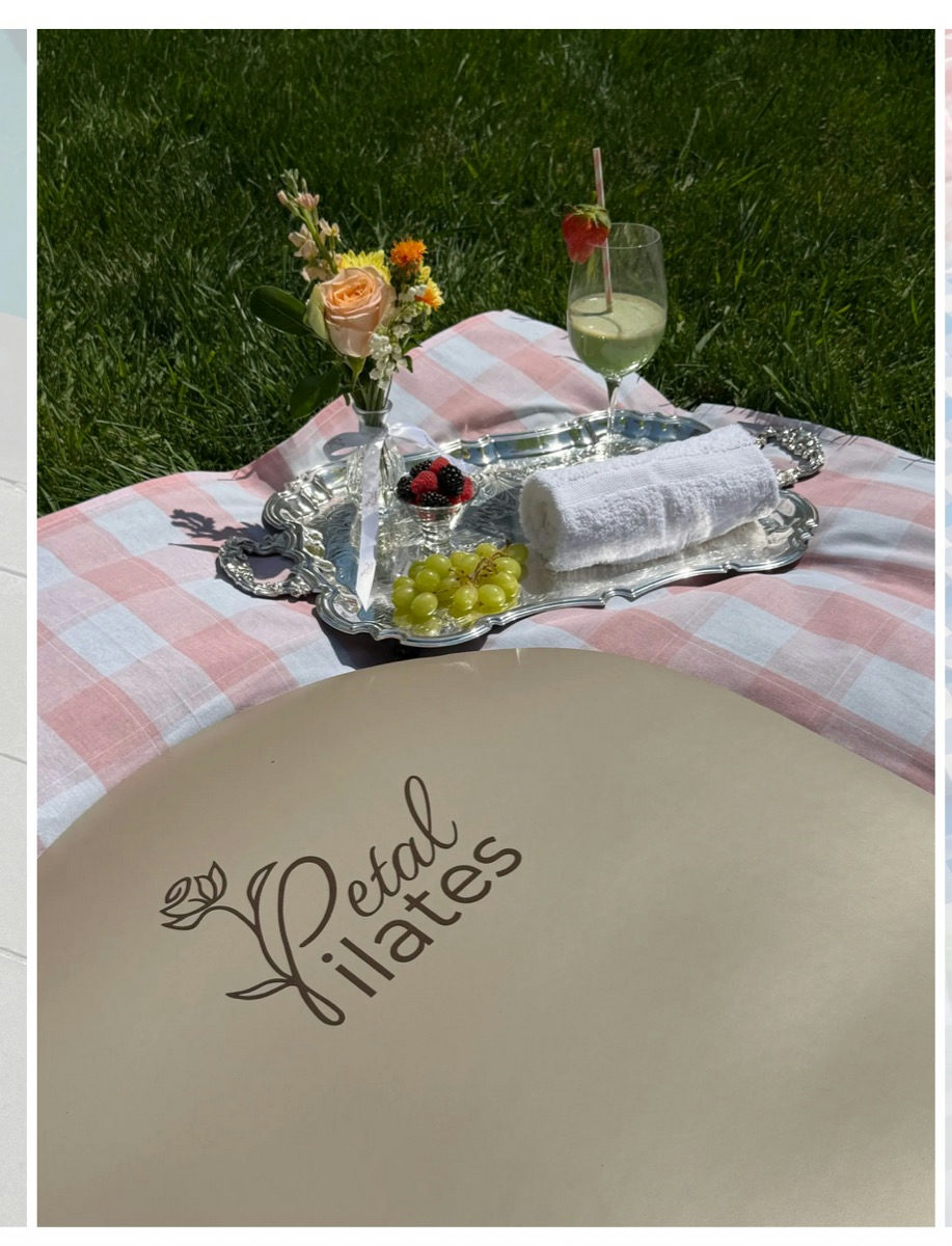Flyer for Petal Pilates Class at Barlume Beach