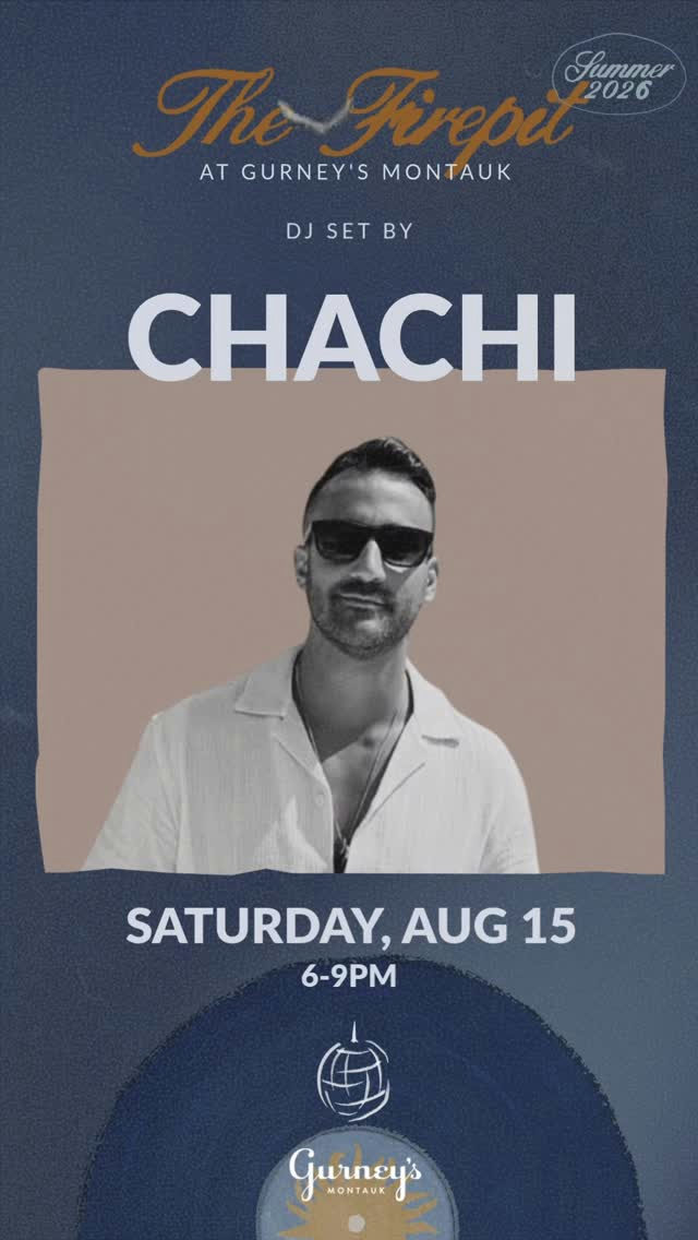 Flyer for CHACHI at Firepit (Gurney's)