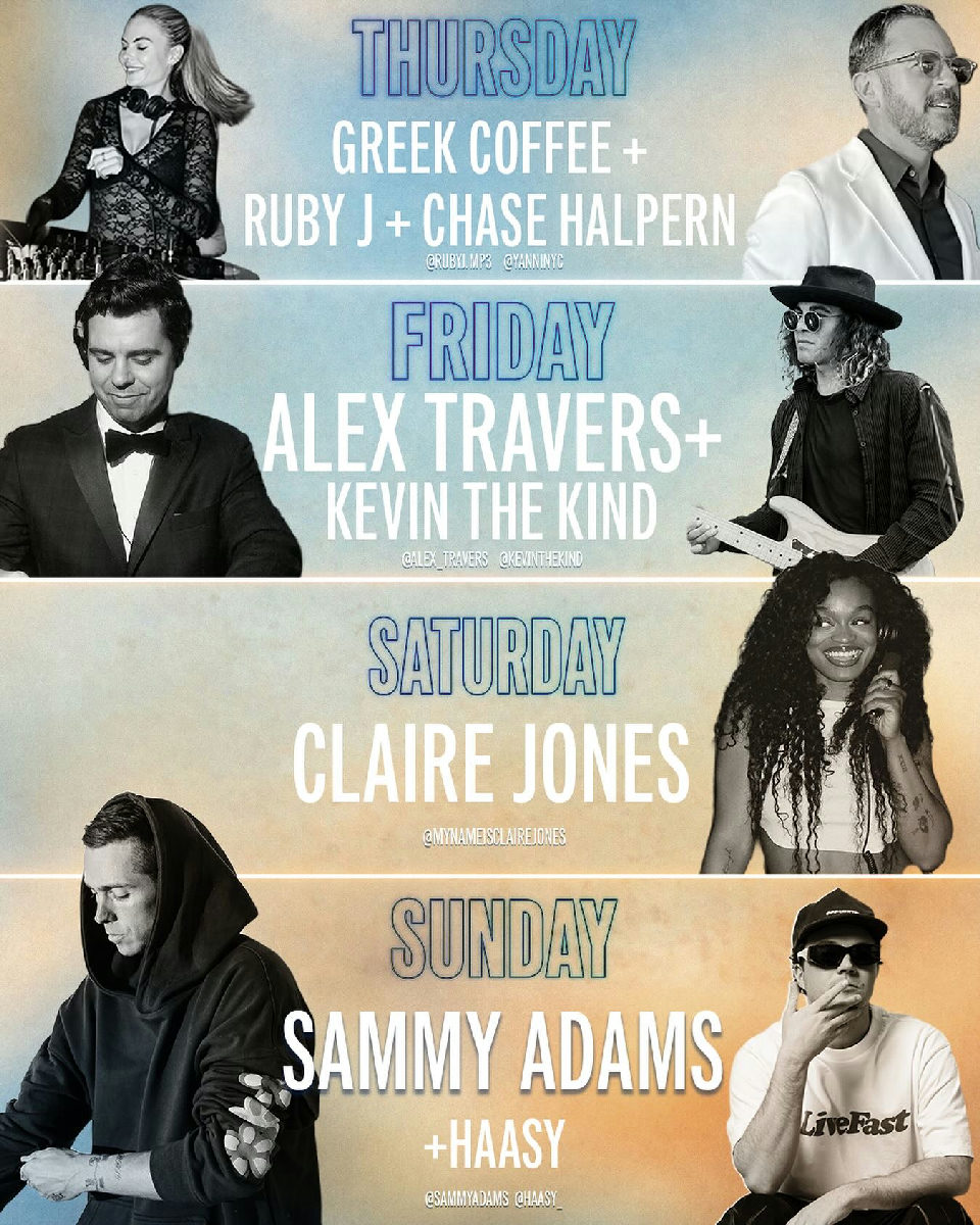 Flyer for Sammy Adams / Haasy at Montauk Project