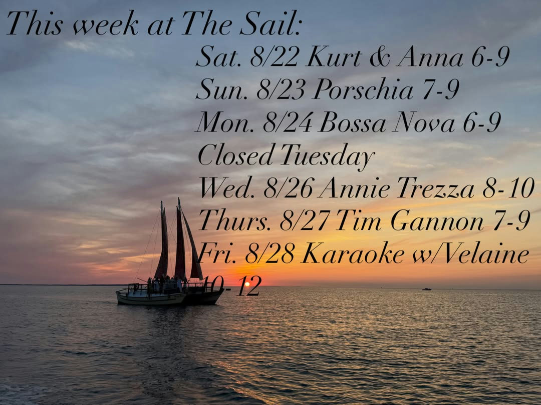 Flyer for Bossa Nova at Sail Inn