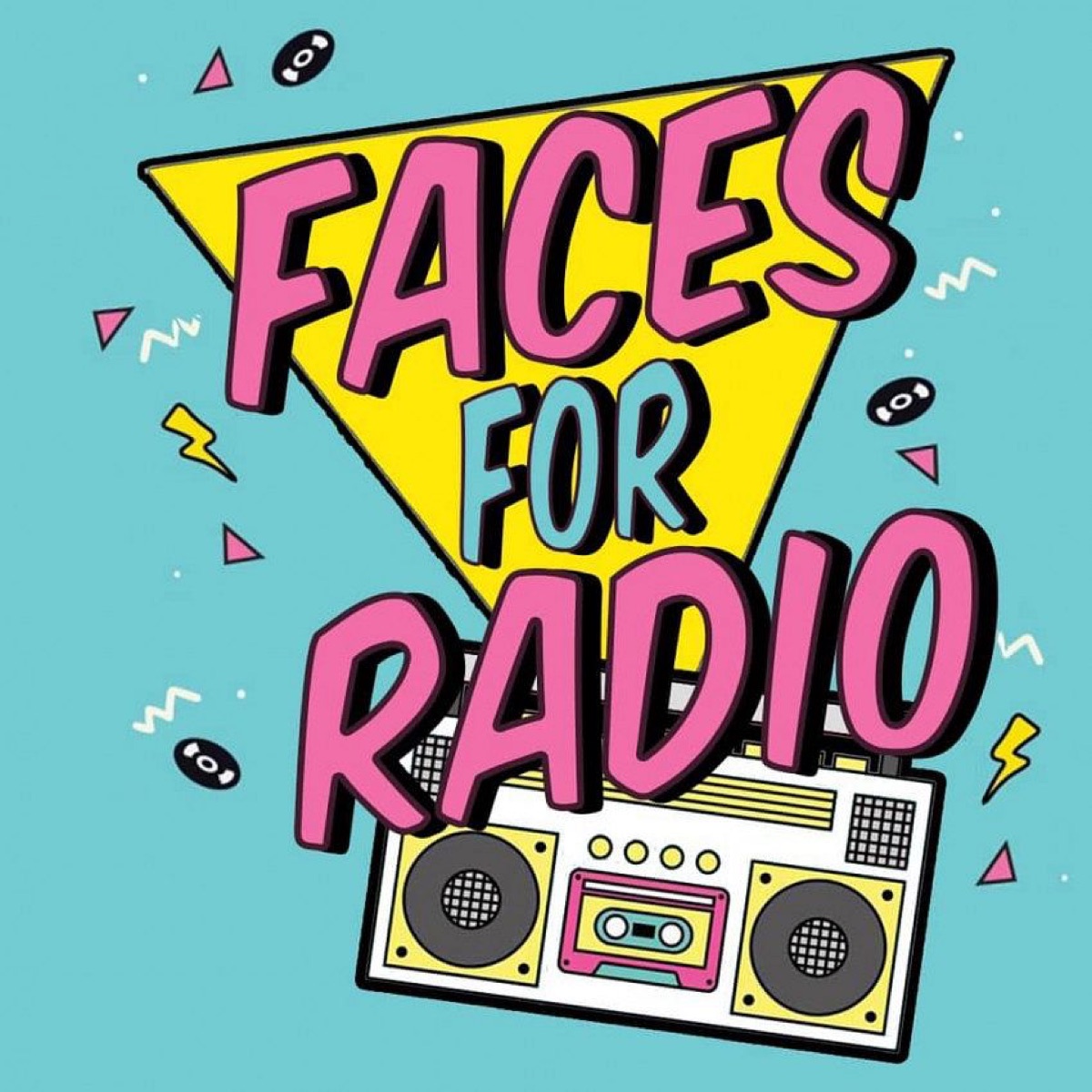 Flyer for Faces For Radio at Stephen Talkhouse