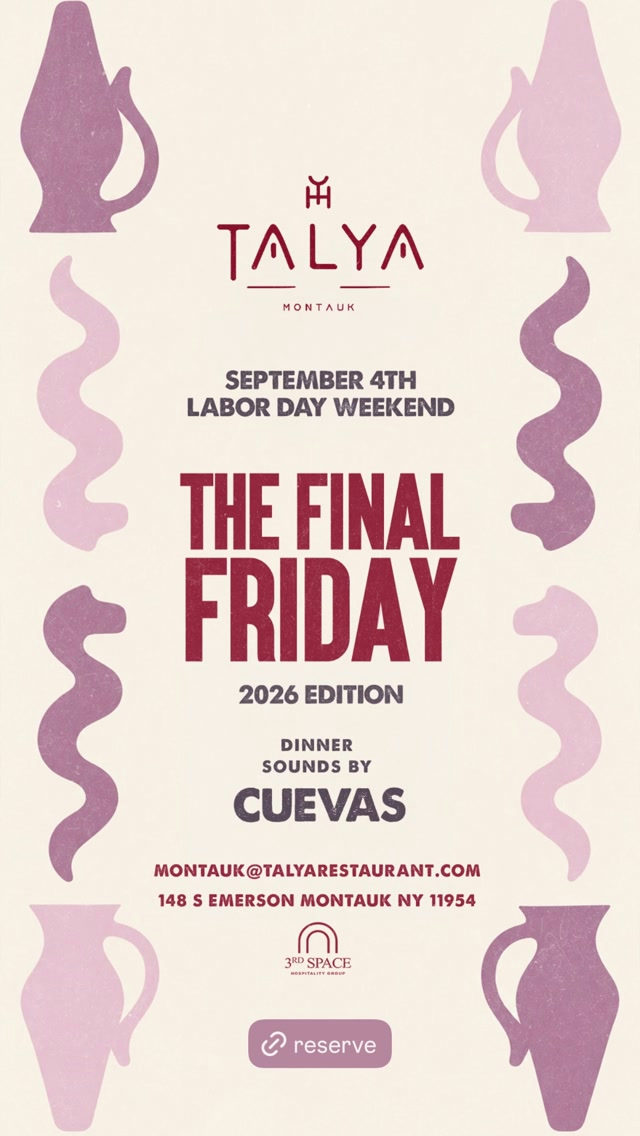 Flyer for The Final Friday: CUEVAS at Talya