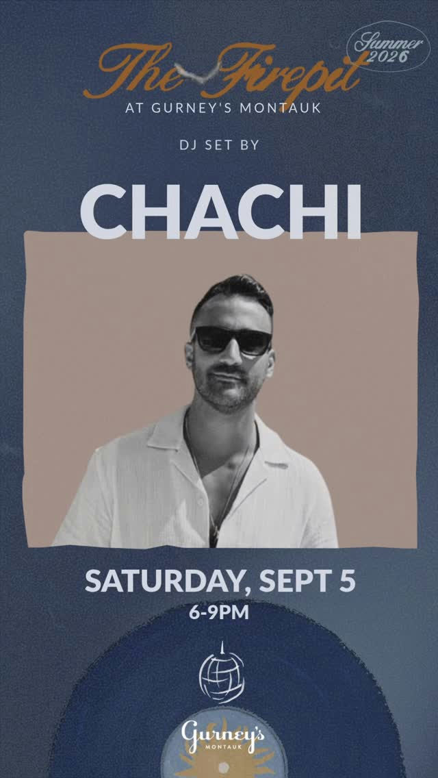 Flyer for CHACHI at Firepit (Gurney's)
