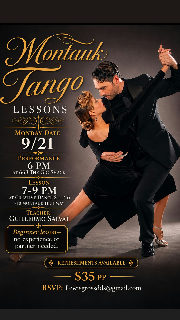 Montauk Tango Performance w/ Guillermo Salvat in Montauk