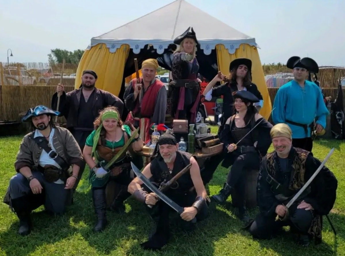 Flyer for The Kings of the Coast Pirates at Montauk Lighthouse