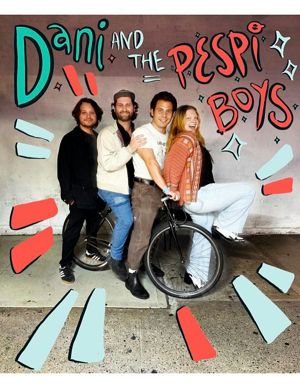 Flyer for Dani & The Pespi Boys at Stephen Talkhouse